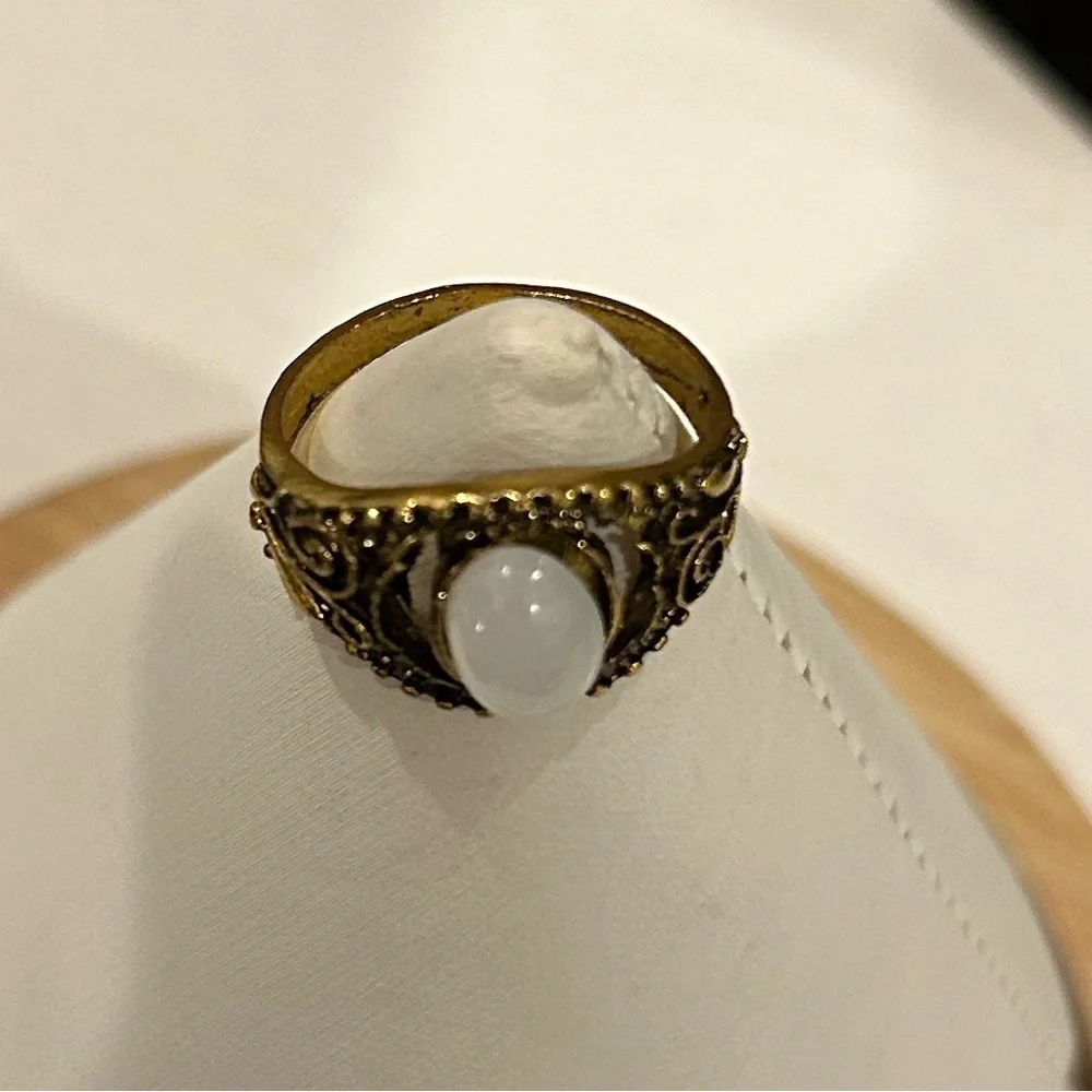 Dainty Boho Gold-Tone Ring